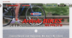 Desktop Screenshot of anyandallbikes.com